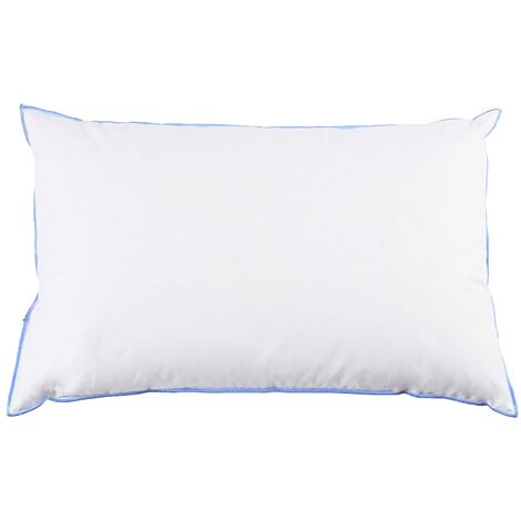 Oreiller moelleux/ferme duvet de canard anti-allergènes Someo 45x70 (1/5)