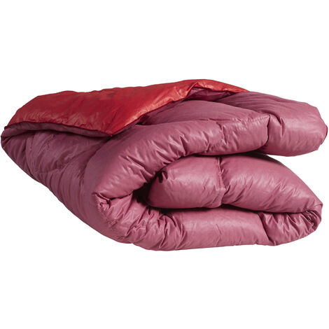 Édredon gonflant bicolore cerise-violet Terre de Nuit 140x150