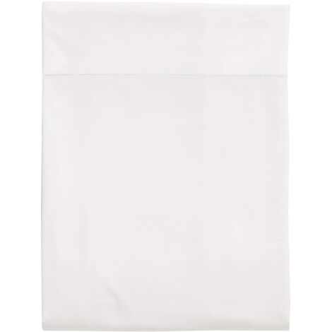 Drap Plat Today 100% Coton - 180x290cm - Zinc Et Autres Coloris - Tissage Serré 76 Fils