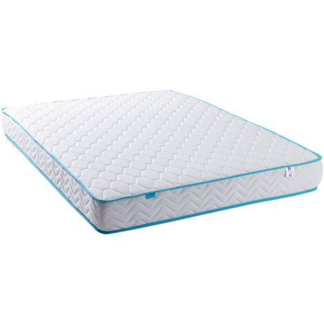 Merinos – Matelas ressorts ensachés ferme 140x190 – Épaisseur 21 cm – Accueil confortable – Traitement anti-acariens et antibactérien