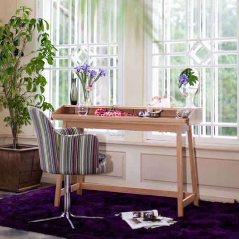 Bureau coulissant en chêne massif - BU0042 (1/5)