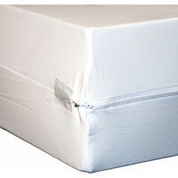 Terre De Nuit – Housse rénove matelas anti-punaise de lit 90x190 – Étanche avec zip sécurisé – Maille serrée pour protection durable – Fabrication Belgique