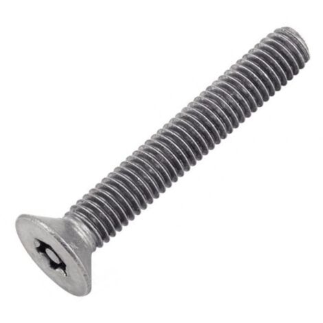 Vis Inviolable TF Torx + Téton M6X25 Inox A2
