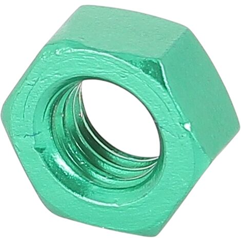 Blister de 5 Ecrous Hu M8 P40 OA Vert (1/2)