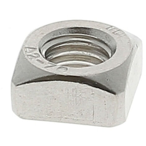 Ecrou Carre M12X19X10 Inox A2 DIN 557