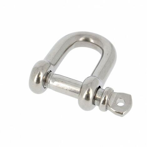 Manille Droite Forgée M5 Inox A4