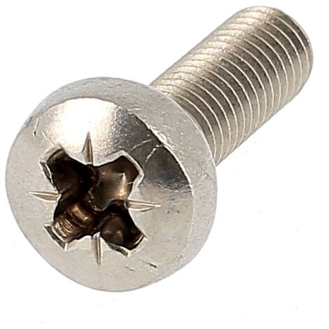 TCBL Pozidriv M6X50 Inox A2 DIN 7985