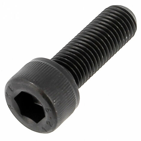 TCHC M8X25 Pas 100 Acier 12.9 Noir EF DIN 912