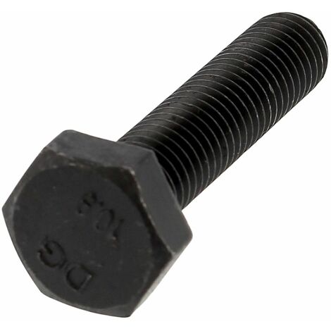 TH M20X150 Acier 10.9 Noir EF DIN 933
