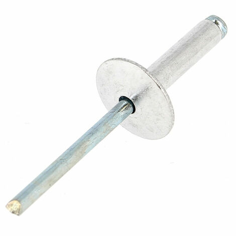 Rivet Aveugle Tête Extra Large 4.8X14 Alu/Acier