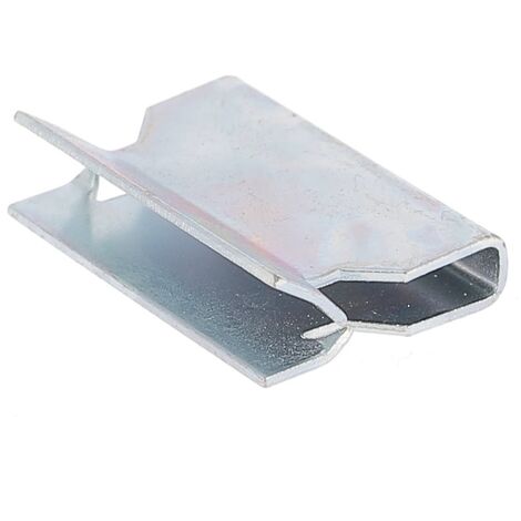 Clip Double U Tole 1-2 mm Acier Zinc Pass Criii 011 454 004
