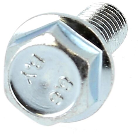 TH A Embase Crantée M10X25 Acier 8.8 Zingué DIN 6921 (1/2)