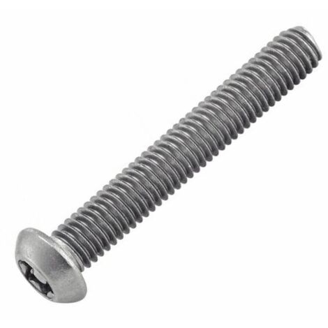 Vis Inviolable TB Torx + Téton M5X16 Inox A2 (1/2)