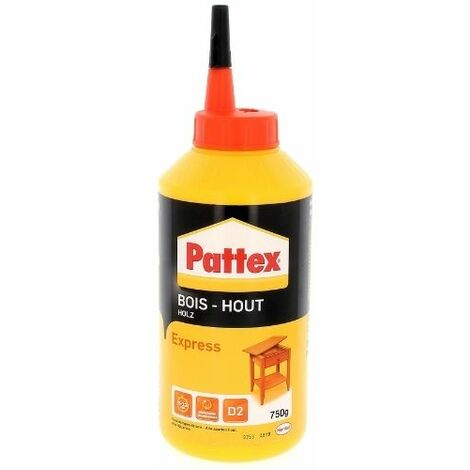 Colle à bois Express 750g PATTEX – Séchage Rapide | PATTEX