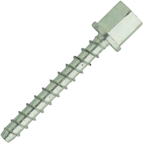 Vis Béton Piton Femelle M10 Z.Blanc