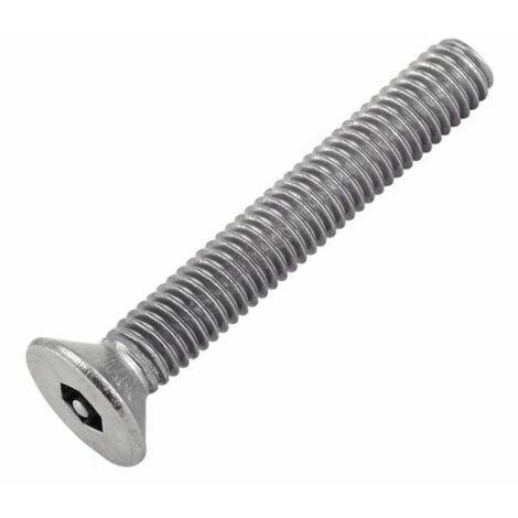 Vis Inviolable TFHC + Téton M8X25 Inox A2 (1/2)