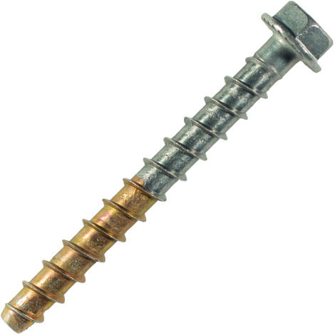 Vis Béton Tête Hexagonale à Embase 8X90 Inox A4