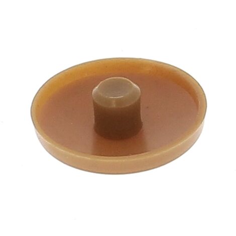 Capuchon Marron RAL 8014 pour Vis de Fixation Directe TFX pour Huisseries (1/2)