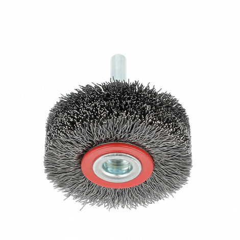 Brosse Circulaire D50x17x6 Fil Acier Ondulé 0.30 Spécial (1/2)