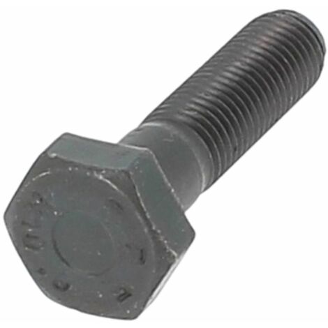 TH M12X50/30 Pas 125 Acier 10.9 Noir PF DIN 960