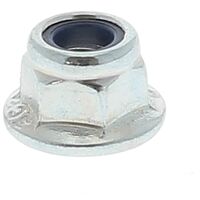 Ecrou A Embase Nylstop M12 Zingué DIN 6926