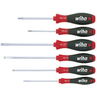 Jeu 6 Tournevis Softfinish Fente-Pozidriv Lames Rondes 07153