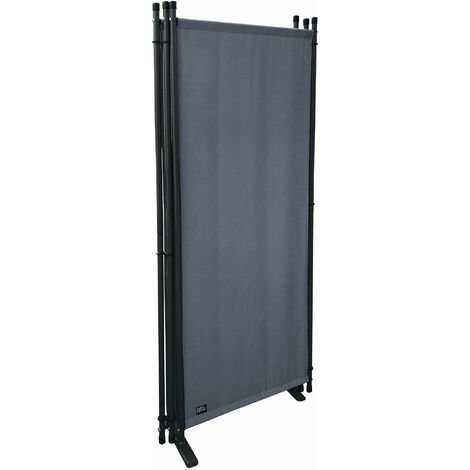 Paravent 4 Teilig 165 x 220 cm Stoff Raumteiler Garten Trennwand Balkon