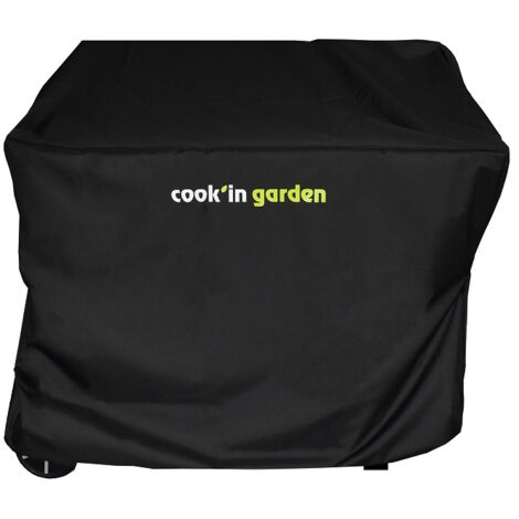 Cook'In Garden – Housse de barbecue et plancha 120 x 65 x 90 cm – Protection UV8 – Imperméable – Fixation par scratch