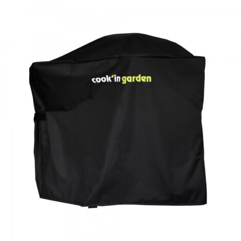Cook'In Garden – Housse de barbecue éco-responsable L105 x l70 x H90 cm – Protection UV8 – Imperméable – Fixation scratch (1/3)