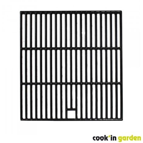 Grille fonte émaillée L 41,5 x l 37,8 cm