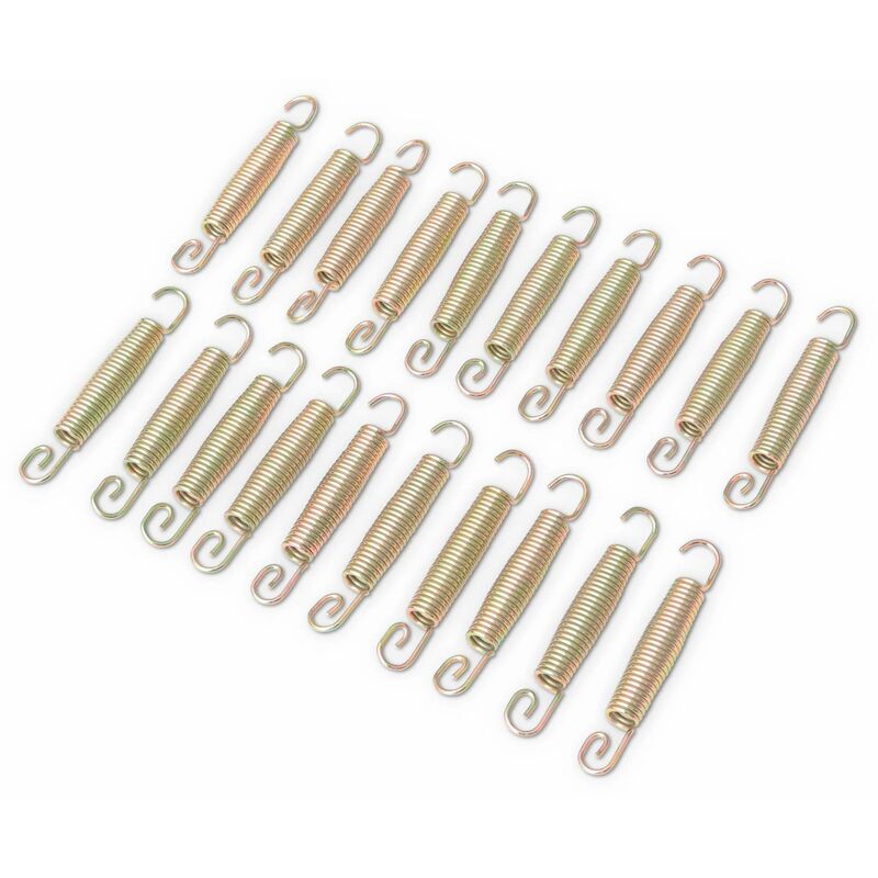 Set of 20 springs for 250430cm trampoline, Replacement springs