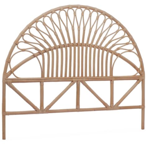 Natural rattan headboard 160x3x130 cm - Malacca
