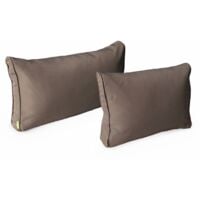Brown cushion cover set for Caligari garden set - complete set