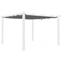 Replacement 3x4m Pergola Canopy Roof, Condate, Grey