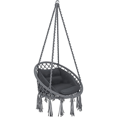 Supporto Per Amaca A Sedia A Forma Di C Sostegno Per Sedia In Acciaio Carico Massimo Di 150 Kg Nero 11268178