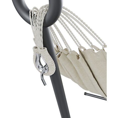 Amaca Brasiliana Con Supporto In Acciaio - Portata 200kg, Regolabile - Foto 9