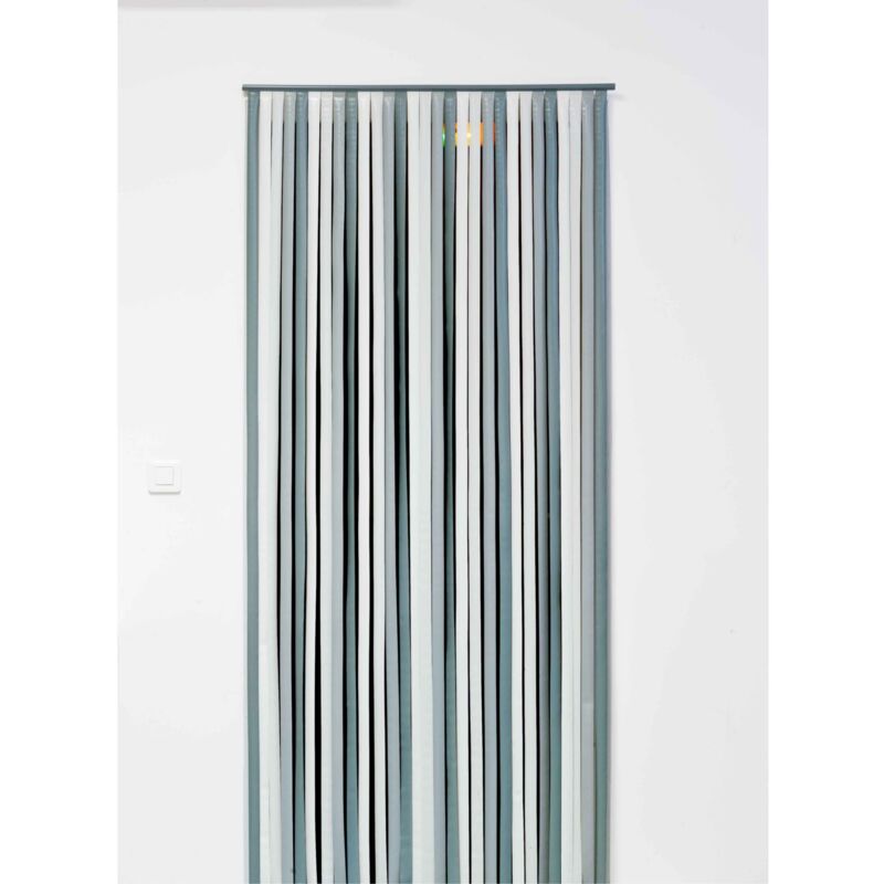 Cortina de puerta 90x200cm color gris