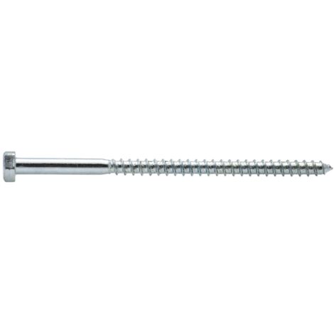 Tornillo hexagonal galvanizado Viswood 8x120 mm (x20 tornillos)