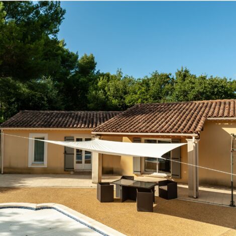 Toldos de sombra crema WERKA PRO 5 x 5 m