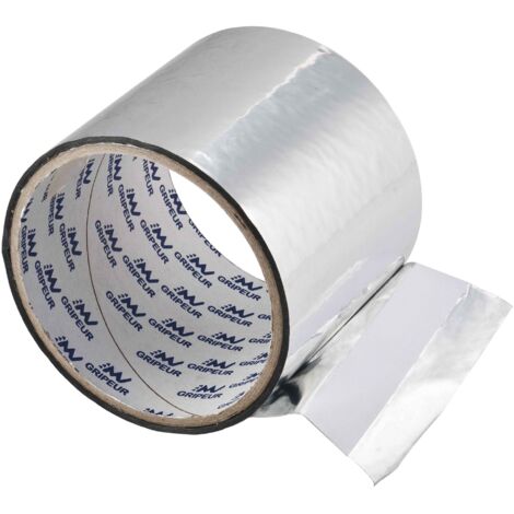 Cinta adhesiva metalizada especial para aislamiento  25m x 7,5 cm