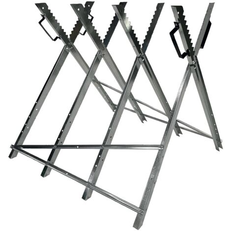 Soporte para leña WERKA PRO 4 soportes de acero