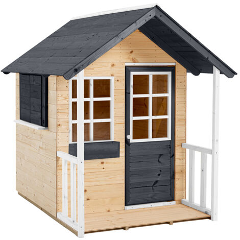 Zwerkules Holli Kinder Spielhaus für den Garten Holz (1/5)