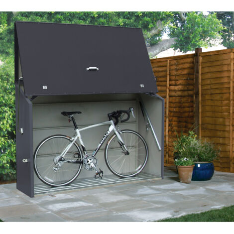 Trimetals Metall Gerätebox Fahrradgarage Sesame  Anthrazit  76x185x139 cm