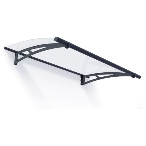 Palram - Canopia Vordach Aquila 1500 Anthrazit 92x150x18 cm