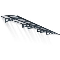 Palram - Canopia Herald 6690 Vordach Anthrazit 139x671x33 cm