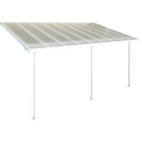 Palram - Canopia Aluminium Terrassenüberdachung Feria Weiß 295x546x305 cm