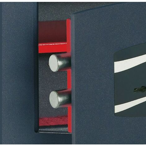 Cassaforte Stark 800 Da Muro - Sicurezza Con Serratura A Chiave, Colore Blu