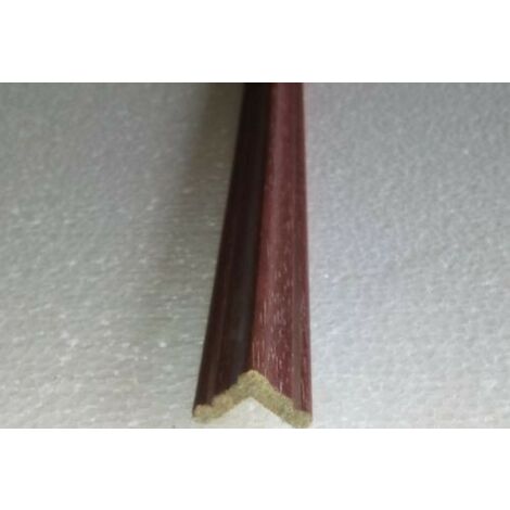 5 Paraspigoli in Ayous Tinto Mogano Barocco mm20x20x3000