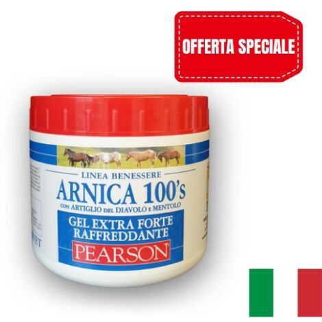 Arnica Gel Extra Forte Pearson Raffreddante con Artiglio del Diavolo 500ml