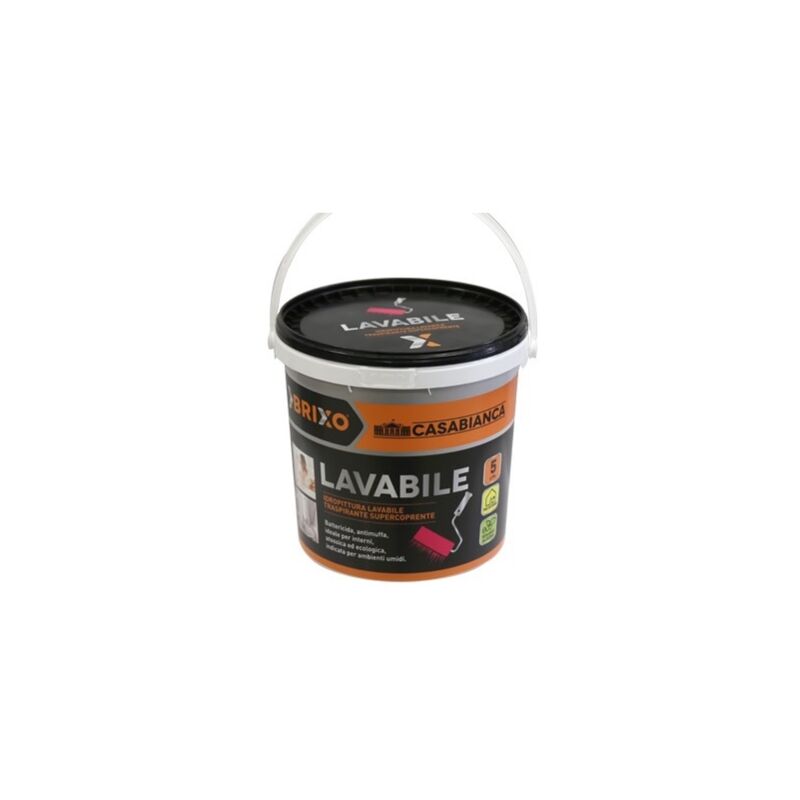 IDROPITTURA LAVABILE CASABLANCA PITTURE VERNICI DA 2,5LT  5LT  14LT